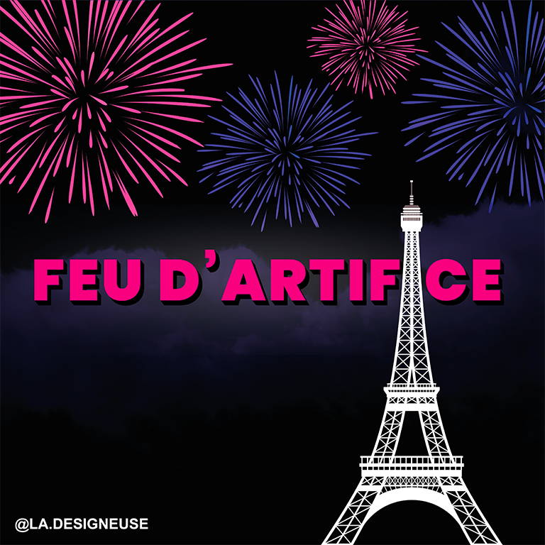 creation visuelle feu d'artifice