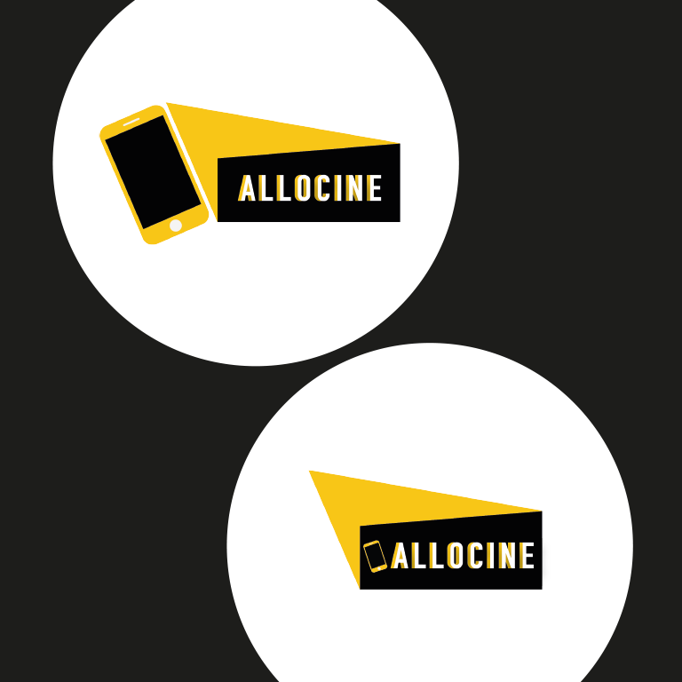 refonte logo allocine